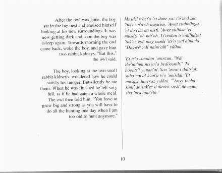 A Page from The Owl Story